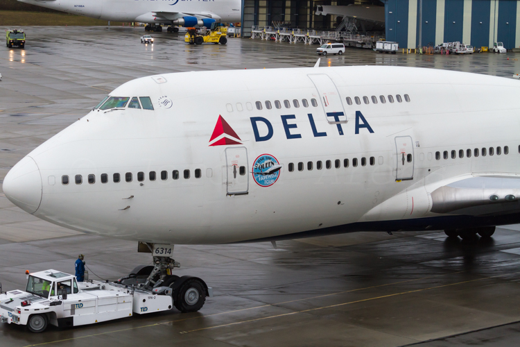 A special decal was applied to the port side of the tour aircraft to commemorate the series of flights. Photo: Jordan Arens