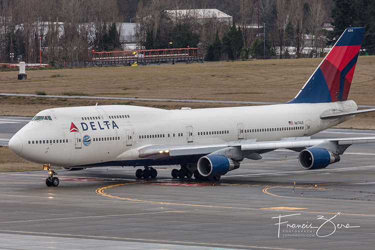 Delta's Queen of the Skies took a victory lap across the country on Dec. 18.