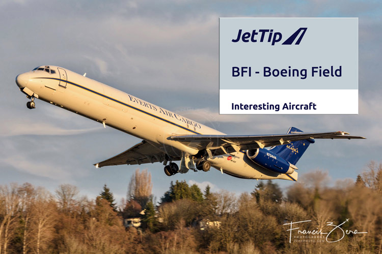 JetTip makes it easy to get notified when unusual aircraft are scheduled to visit your local airport. Sure, my avgeek friends *might* have told me about this MD-80F that visited KBFI last month, but it's also nice to be self-sufficient.