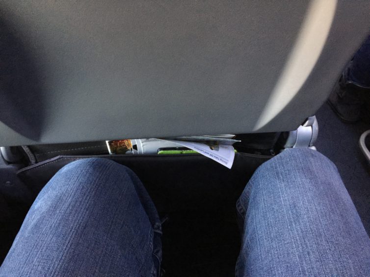 CRJ-200 Legroom