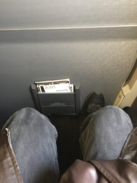 First Class Bulkhead Seat