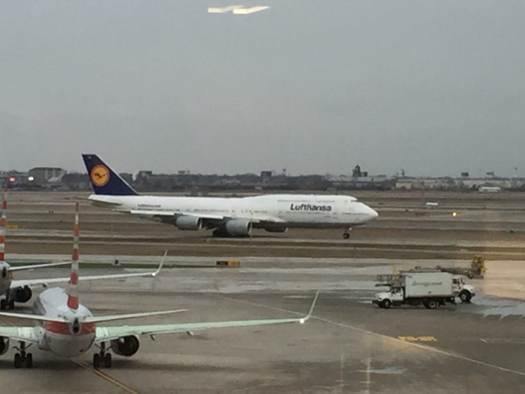 Lufthansa 747-8 OHare
