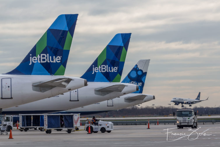 JetBlue's JFK operations base is a busy place.