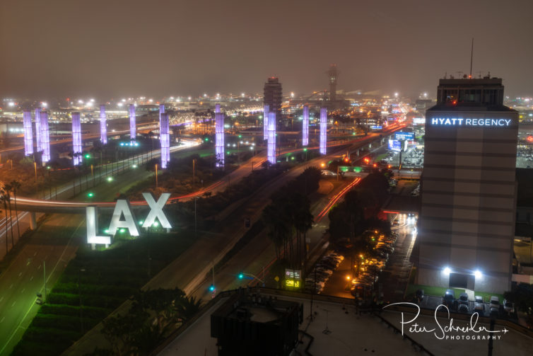 It was quite foggy the night of our stay, but that somehow didn't really matter. This is the view from room 1229.