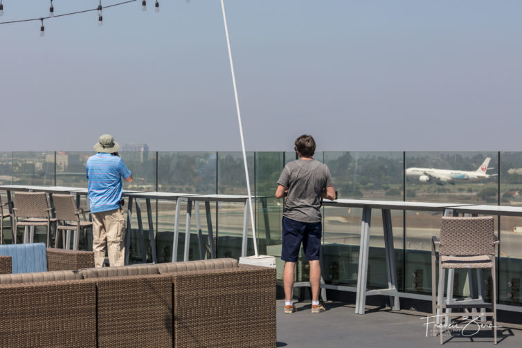 The views from the hotel's roof deck are nothing short of amazing.