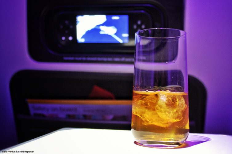 Transatlantic Teatime Virgin Atlantic Premium Economy On A 787 9