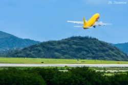 DHL Aero Expreso with unknown flight number presumably heading to PTY (Panama City), carried by HP-3110DAE, a B734.