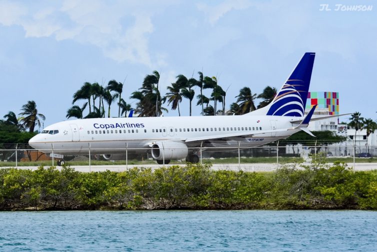 Copa Airlines flight 505 to PTY (Panama City) carried by HP-1714CMP, a B738.