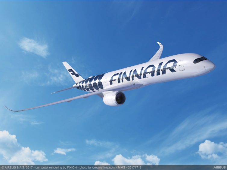 Short review of the newest baby in the Finnair fleet - A350 familiarization  flights- business Class