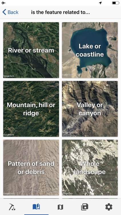 Read up on geographic formations