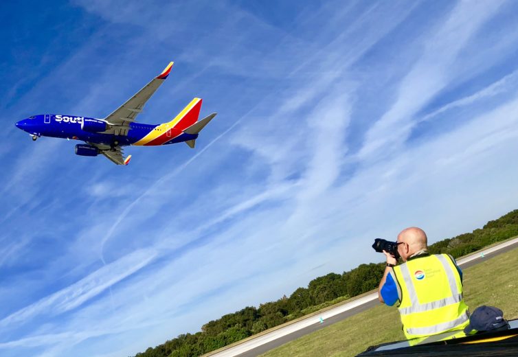 TPA Airport's CEO Joe Lopano, an AvGeek!. - Photo: Ashley Iaccarino for Tampa Airport. 