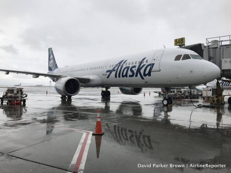 Hello beautiful! My Alaska Airlines VIP Airbus A321neo. 