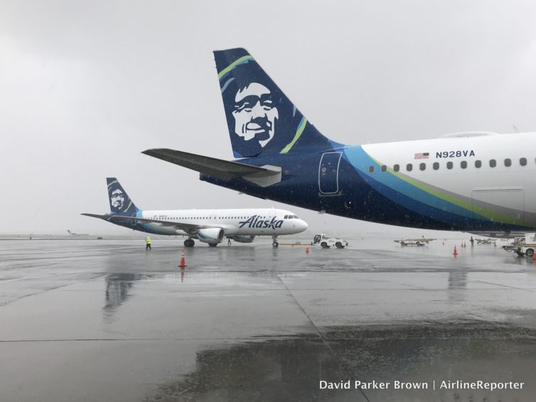 It is still weird seeing the Alaska livery on the Airbus A320, but I am pretty sure it looks good. 