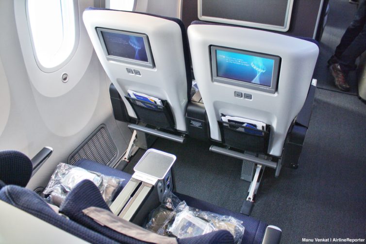 ba dreamliner world traveller plus