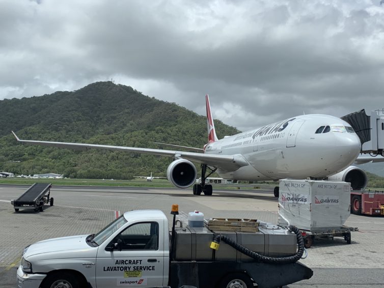 Domestic flight on a wide body aircraft? Yes please! - Photo: Colin Cook