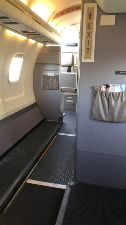 The OneJet Plus cabin layout was comfortable, but is awkward. - Photo: Jillian MacDonnold