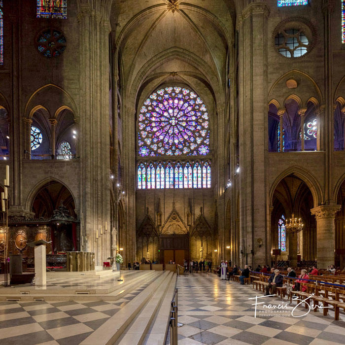 While not a typical flight-review photo, I was grateful for the opportunity to see Notre Dame on the trip