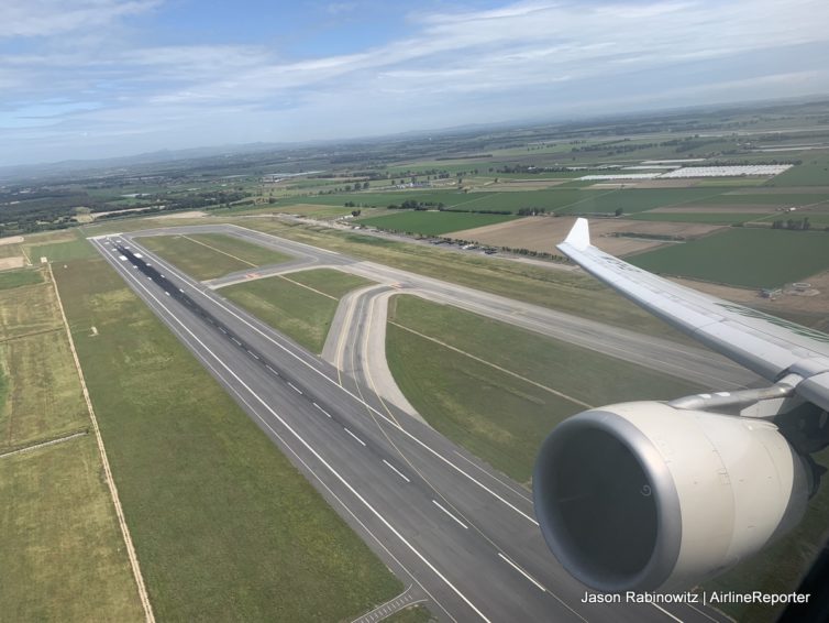 Taking off from Italy on an Alitalia Airbus A330-200! Zoom zoom. 