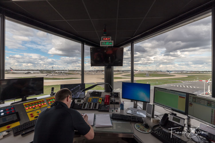 The Orly Airport Fire Department has its own ground-control tower