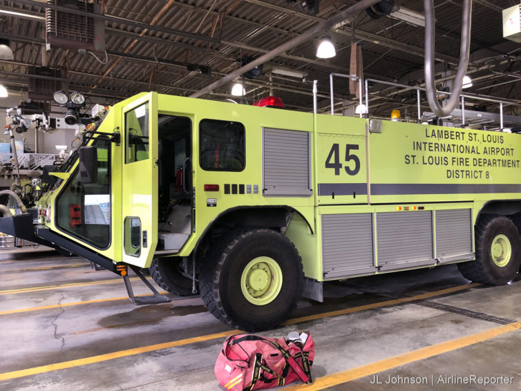 One of STL's ARFF trucks. 