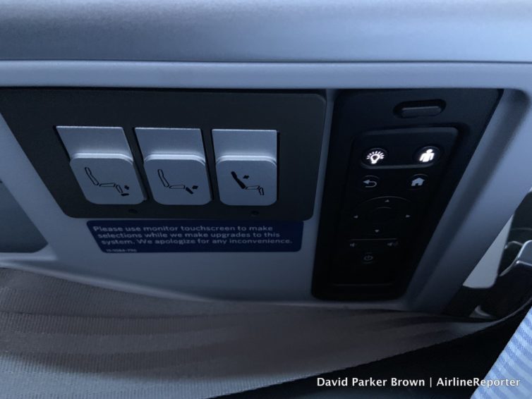 Premium Select IFE & seat controls