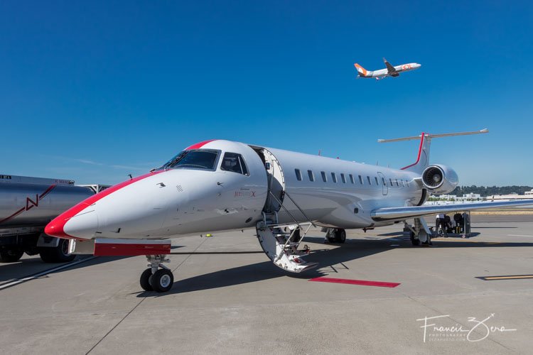 No fuss here - you just walk out of the terminal building and onto your plane