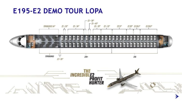 Layout of the aircraft - Image: Embraer