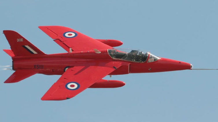 Folland Gnat in service with the RAF Red Arrows - Photo: BAE Systems