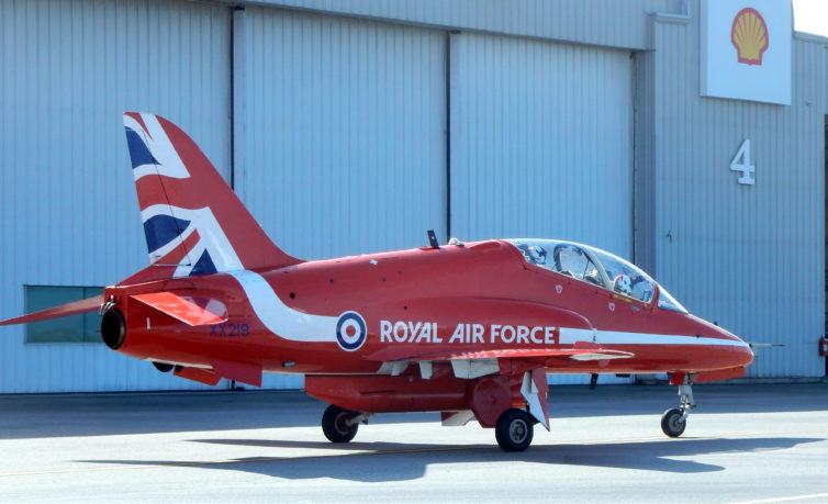 BAe T1 Hawk, at YVR