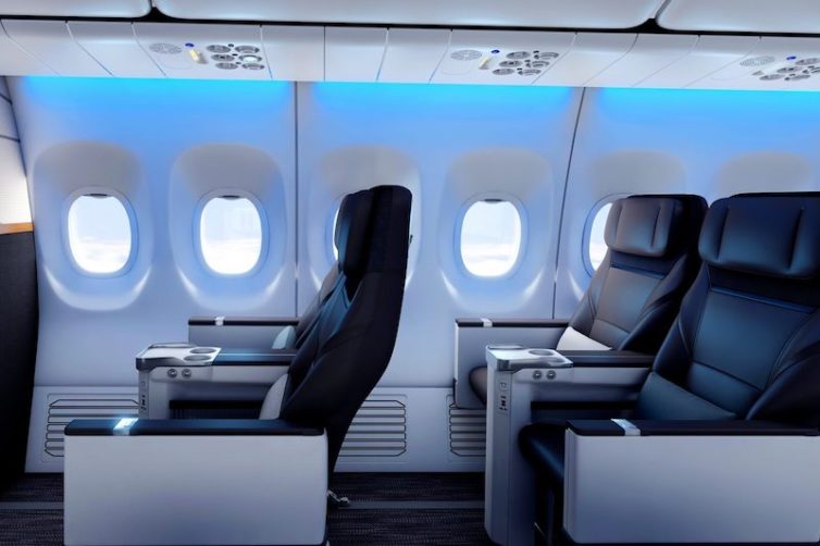 Sweet lighting for some sweet seats - Photo: Alaska Airlines