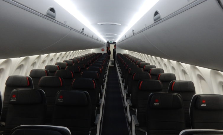Air Canada's Economy Class on the A220