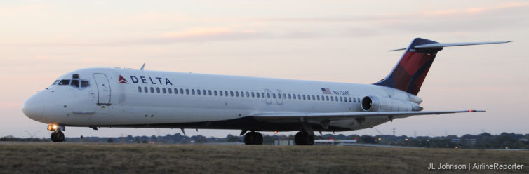 N675MC, a McDonnell Douglas DC-9-50. It is now a museum piece.