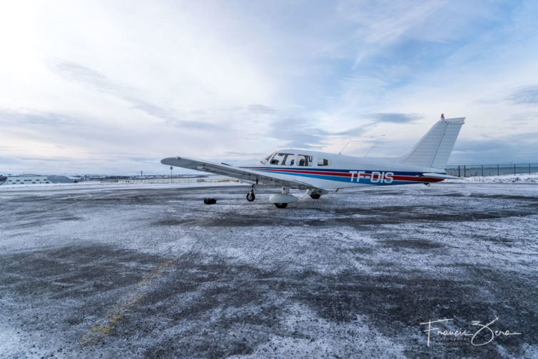 The Piper PA-28-151 Cherokee Warrior we flew that day