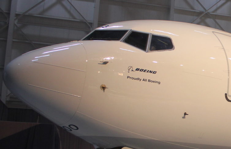 Alaska is "Proudly All Boeing," but not - Photo: dpb