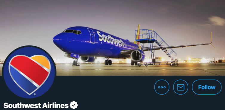 Southwest's flagship might be a heart or hotdog stand - Screenshot: Twitter.com