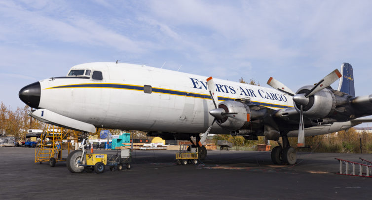 Everts Air Cargo DC-6, N151