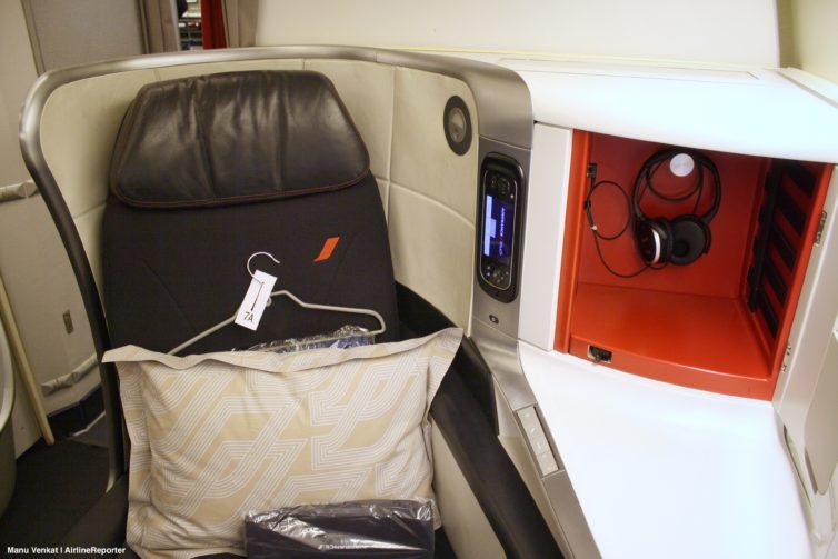 Air France 777 Business Class Seat