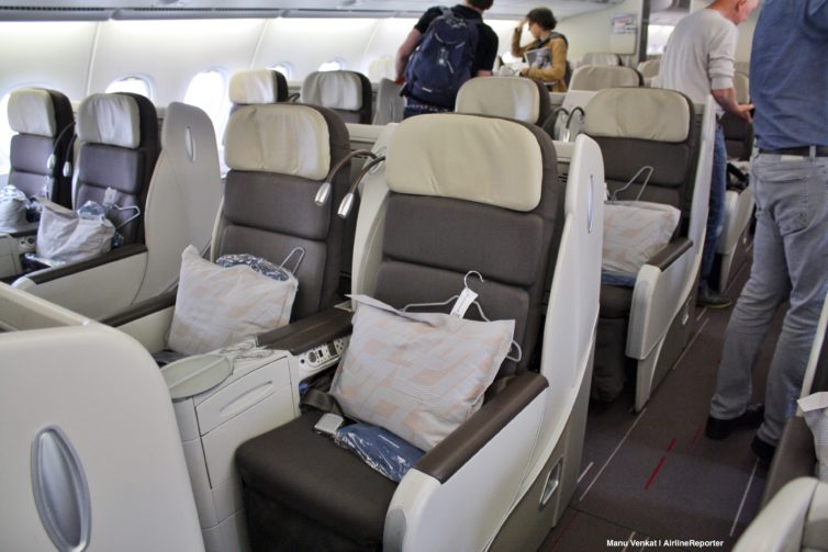 Air France A380 Business Class Cabin