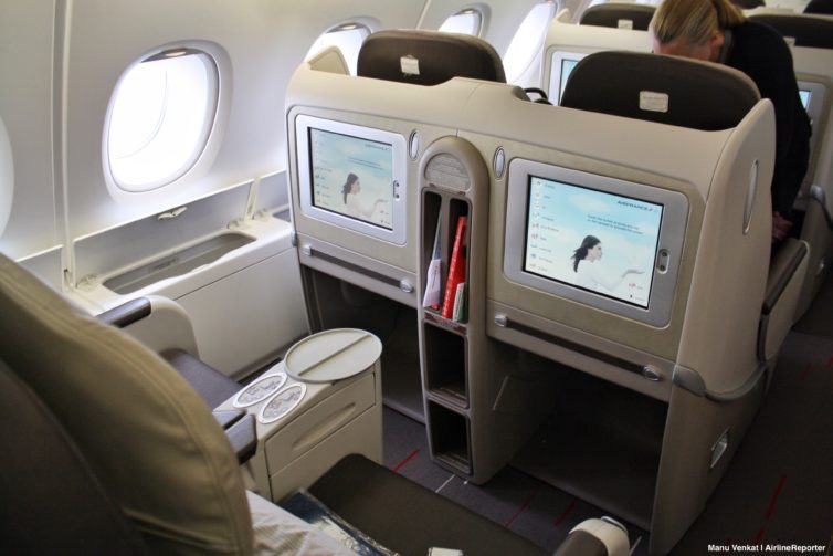 Air France A380 Business Class Seat