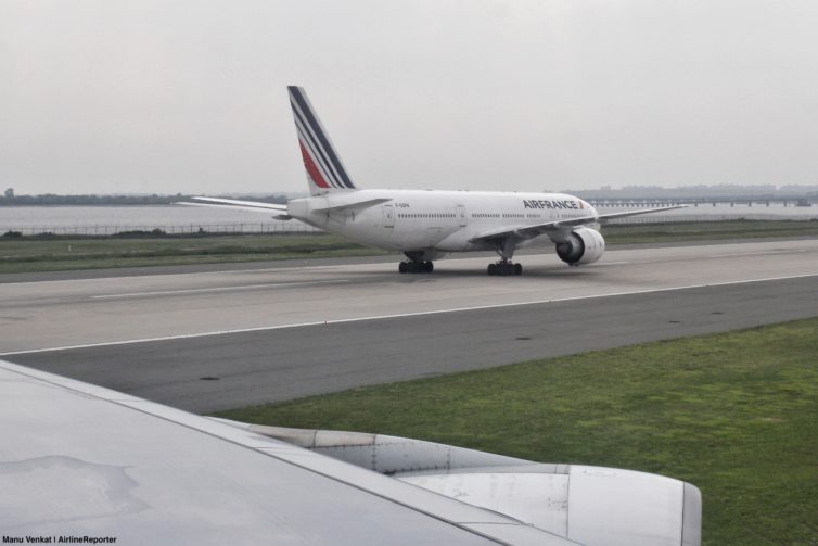 Air France 777 on Taxiway