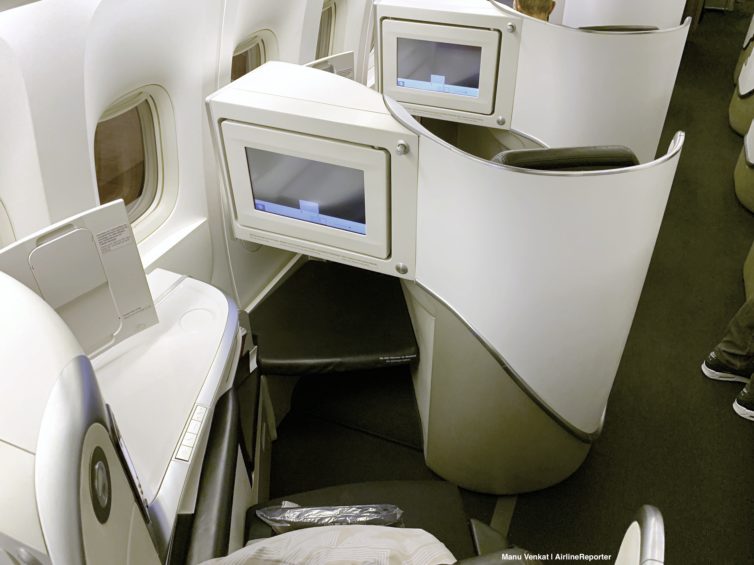 Air France 777 Business Class Seat
