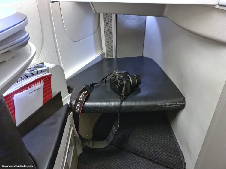 Air France 777 Business Class Seat Footrest
