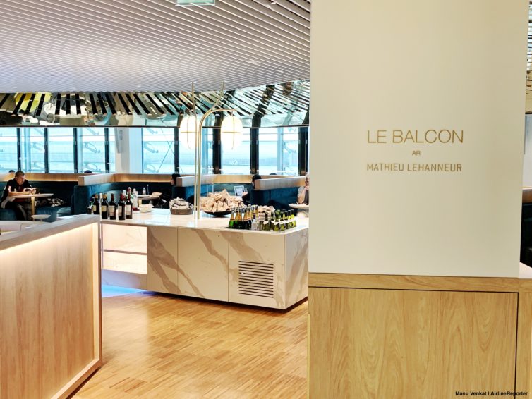 Salon CDG Air France - Le Balcon