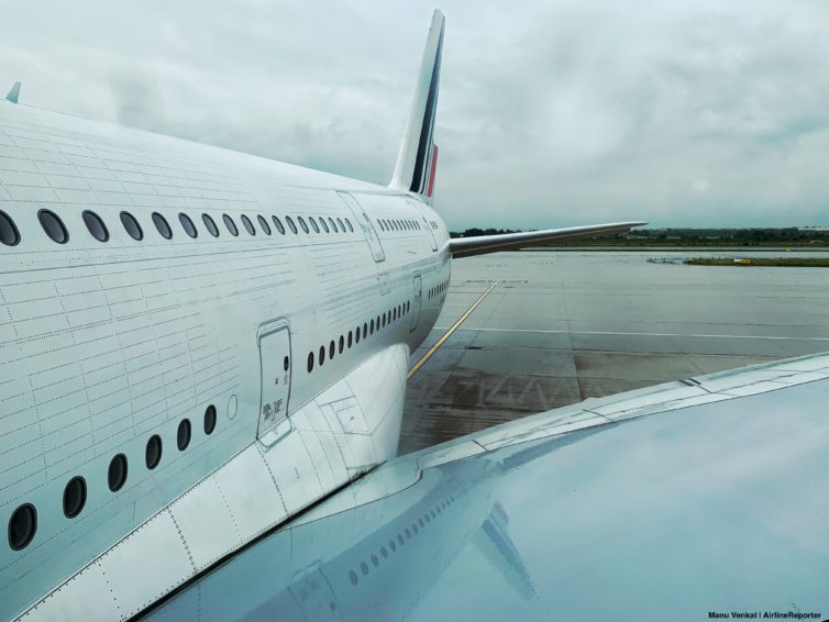 Air France A380 Jetway View