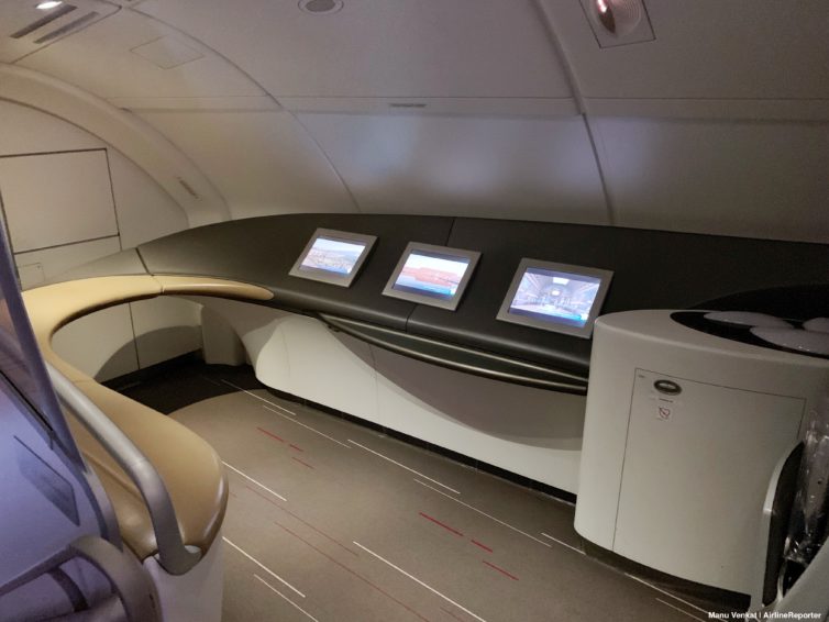 Air France A380 Upper Deck Lounge