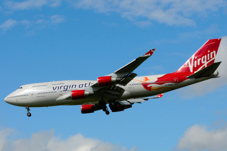 Virgin Atlantic Airways Boeing 747-400 in special Lady Penelope livery - Photo: Liam McManus | FlickrCC
