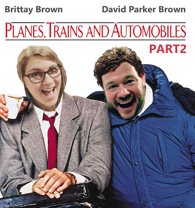 Time to tell the second part in our Planes, Trains and Automobiles story!