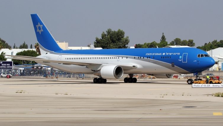 ISRAEL: Called the "Wing of Zion" this 767-300ER was converted to VIP transport for the Israeli Prime Minister in 2019 - Photo: Rami Mizrahi