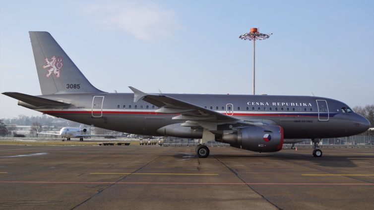 The Czech Republic has a number of smaller VIP aircraft, but this Airbus A319CJ just looks beautiful in that livery! - Photo: Denmen Aviation Photography | FlickrCC