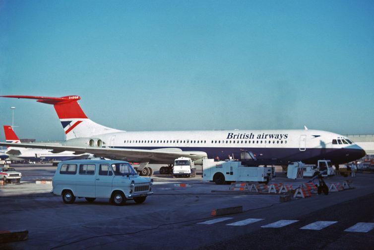 Adding a photo of a British Airways Vickers Super VC-10 just because - Photo: Ken Fielding